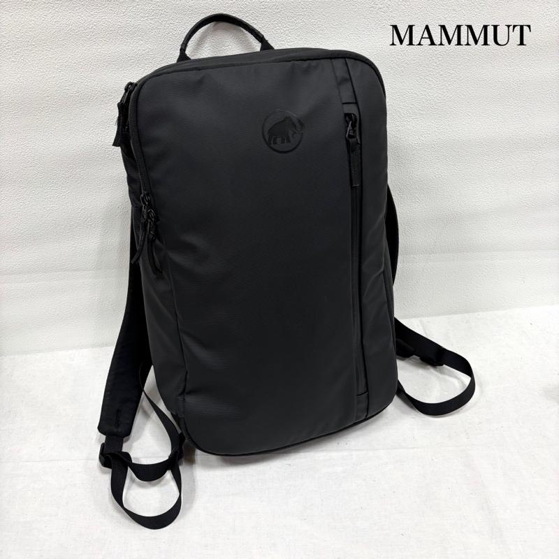 マムート Mammut リュックサック、デイパック リュックサック、デイバッグ Seon Transporter セオントランスポーター スクエア リュック バックパック - ワンポイント X ロゴ、文字 黒 / ブラック / black メンズ USED 古着 中古 50164089