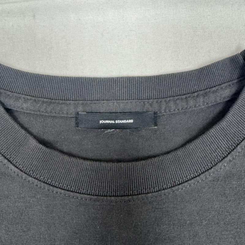 ジャーナルスタンダード JOURNAL STANDARD Tシャツ 長袖 グラフィック プリント ロング スリーブ Tシャツ - 灰 / グレー / gray メンズ USED 古着 中古 50164091