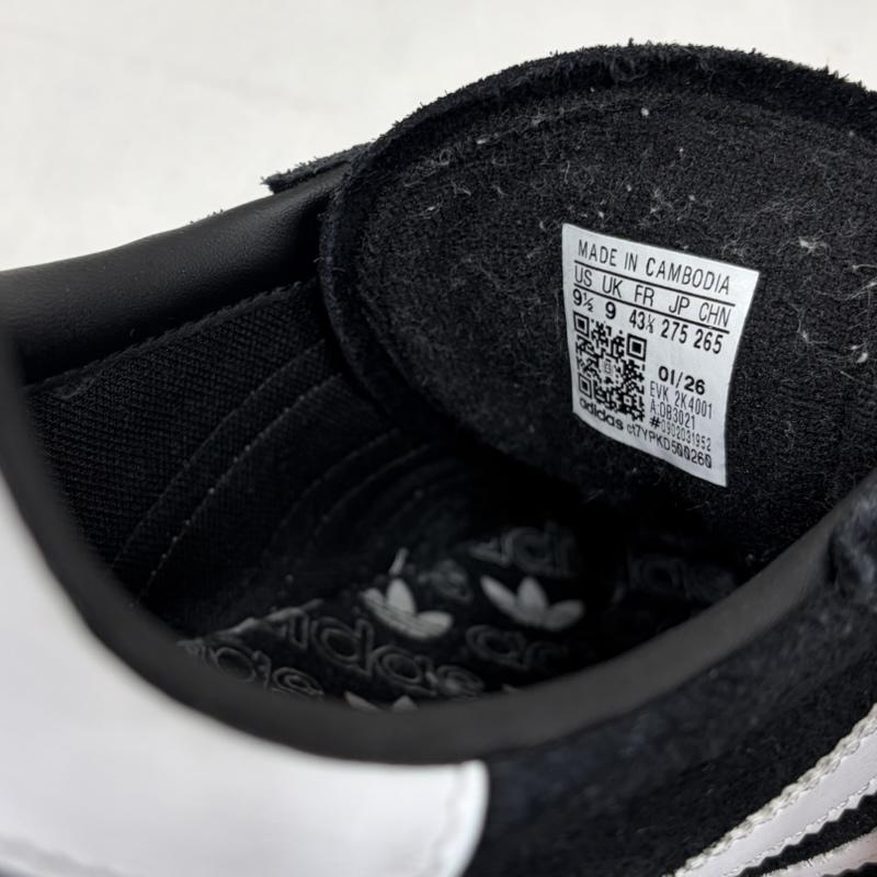 アディダス adidas スニーカー スニーカー HANDBALL SPEZIAL DB3021 スペツィアル ローカットスニーカーガムソール ロゴ 27.5cm ロゴ、文字 黒 / ブラック / black X 白 / ホワイト / white X 金 / ゴールド / gold color メンズ USED 古着 中古 50164094