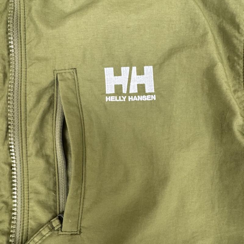 ヘリーハンセン HELLY HANSEN ジャケット、上着 ジャンパー、ブルゾン 撥水加工 スプレーテック ナイロン シェル ヴァーレ ジャケット M カーキ / カーキ / khaki メンズ USED 古着 中古 50164099