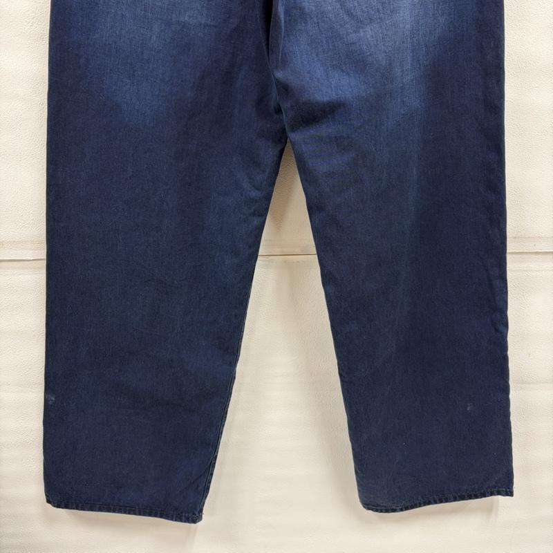 ミハラヤスヒロ MIHARAYASUHIRO パンツ デニム、ジーンズ KAMIYA カミヤ 26ss TENCEL EASY WIDE JEANS ワイド デニム ジーンズ G16PT058-09 M 無地 インディゴ / インディゴ / Indigo メンズ USED 古着 中古 50164103