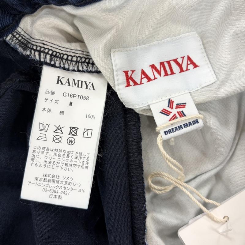 ミハラヤスヒロ MIHARAYASUHIRO パンツ デニム、ジーンズ KAMIYA カミヤ 26ss TENCEL EASY WIDE JEANS ワイド デニム ジーンズ G16PT058-09 M 無地 インディゴ / インディゴ / Indigo メンズ USED 古着 中古 50164103