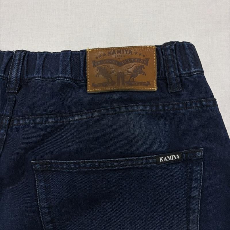 ミハラヤスヒロ MIHARAYASUHIRO パンツ デニム、ジーンズ KAMIYA カミヤ 26ss TENCEL EASY WIDE JEANS ワイド デニム ジーンズ G16PT058-09 M 無地 インディゴ / インディゴ / Indigo メンズ USED 古着 中古 50164103