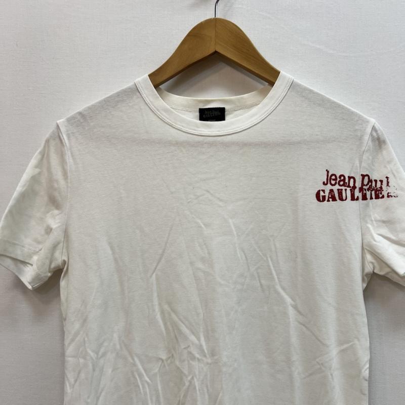 ジャンポールゴルチエ Jean Paul Gaultier Tシャツ 半袖 2002AW ロゴ Tシャツ ヴィンテージ アーカイブ 48 白 / ホワイト / white メンズ USED 古着 中古 50164105