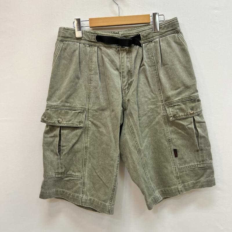 グラミチ GRAMICCI パンツ ショートパンツ 90s USA製 タック カーゴ ショートパンツ M メンズ USED 古着 中古 50164107