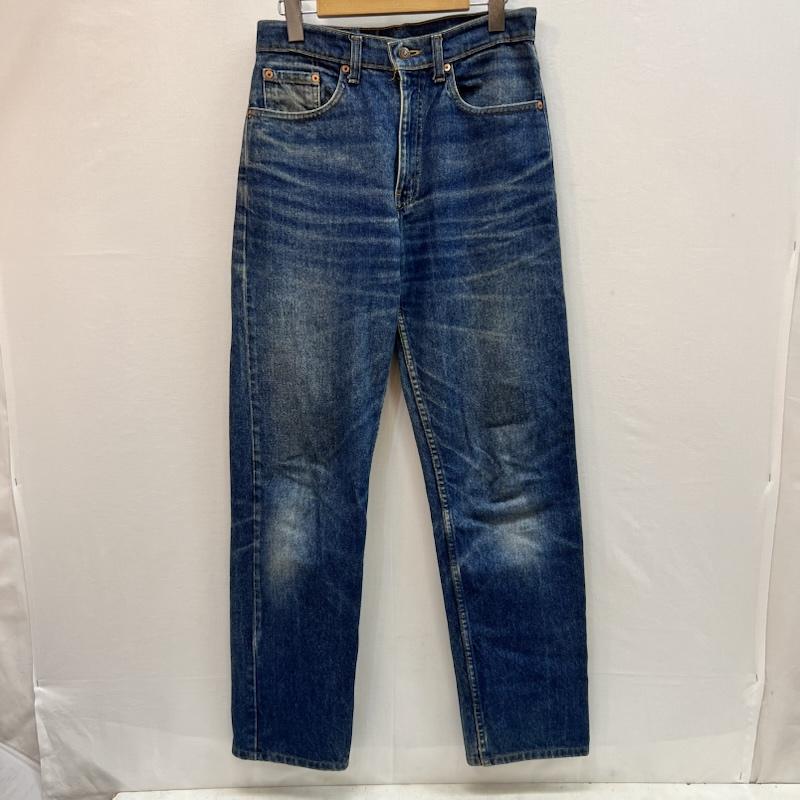 リーバイス Levi s パンツ デニム、ジーンズ 90s USA製 510-0217 スリムストレート デニムパンツ ボタン裏525 30インチ メンズ USED 古着 中古 50164108