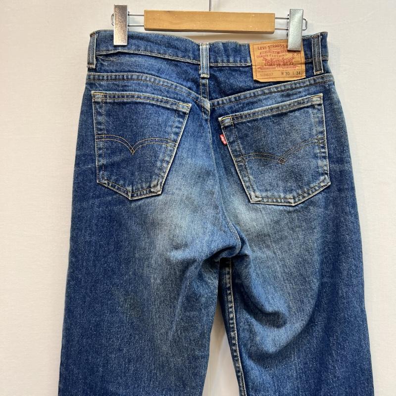 リーバイス Levi s パンツ デニム、ジーンズ 90s USA製 510-0217 スリムストレート デニムパンツ ボタン裏525 30インチ メンズ USED 古着 中古 50164108