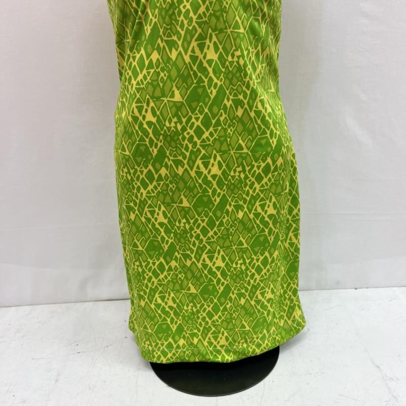 ヴェルサーチジーンズクチュール VERSACE JEANS COUTURE ワンピース ミニスカート ホルターネック ドレープ ワンピース ドレス 40 緑 / グリーン / green レディース USED 古着 中古 50164117