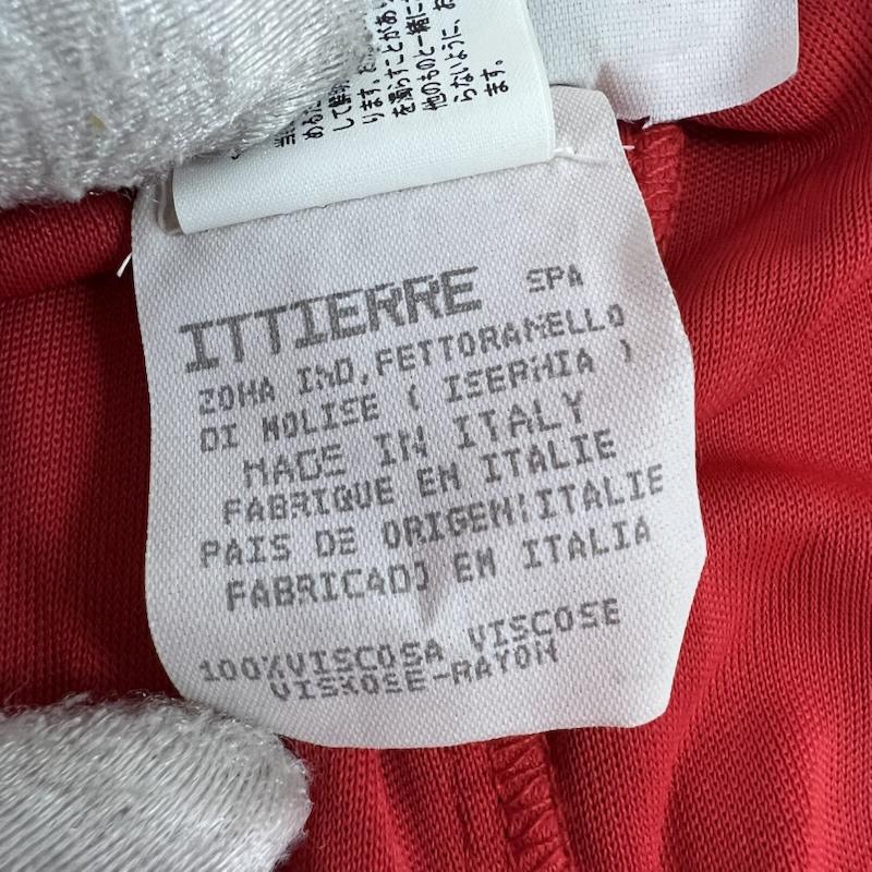 ヴェルサーチジーンズクチュール VERSACE JEANS COUTURE ワンピース ひざ丈スカート バロック調 メドゥーサ 切替 ワンピース ドレス 42 赤 / レッド / red レディース USED 古着 中古 50164118