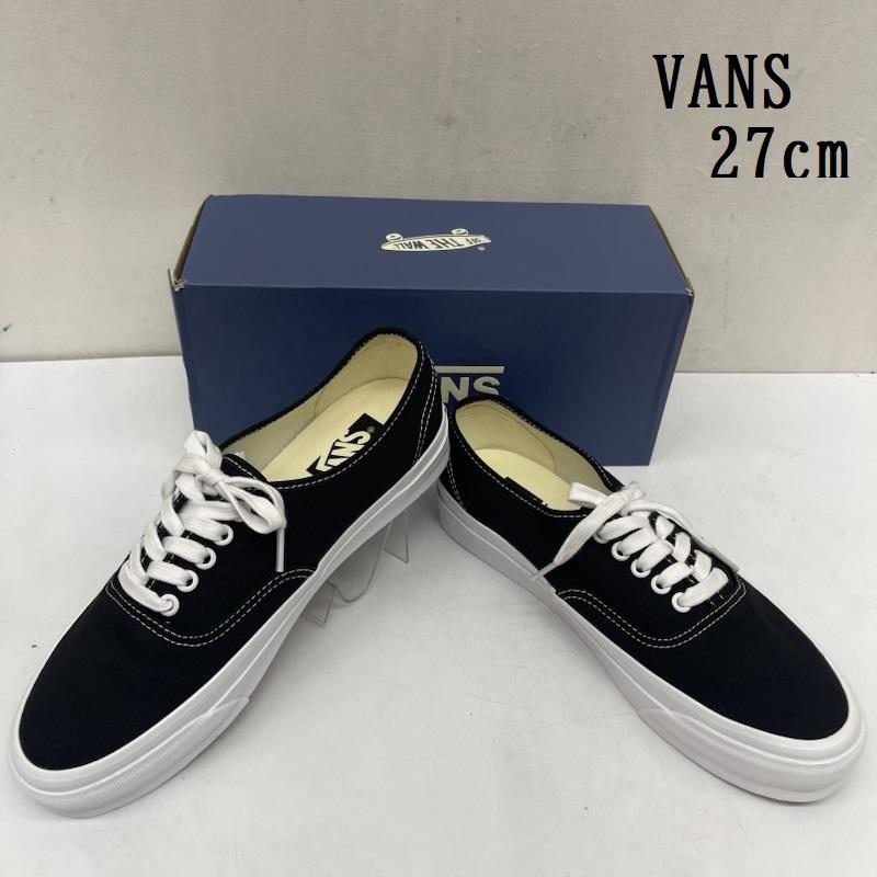 バンズ VANS カジュアルシューズ カジュアルシューズ vn000cqaba2 PREMIUM AUTHENTIC REISSUE 44 オーセンティック スニーカー 27.0cm 黒 / ブラック / black メンズ USED 古着 中古 50164120