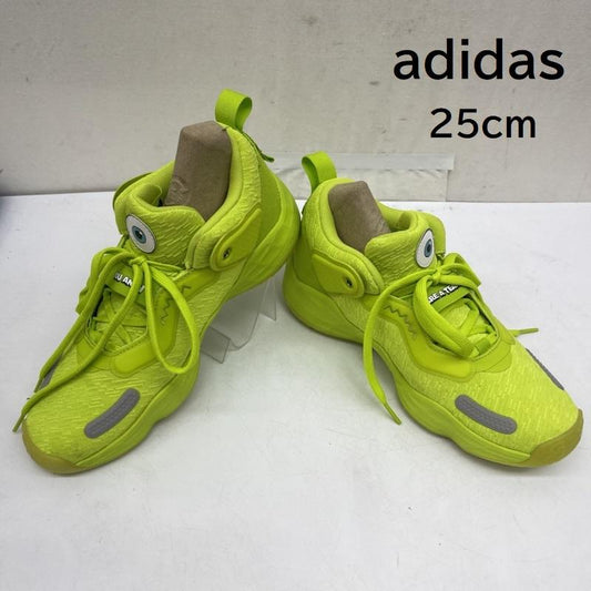 アディダス adidas スニーカー スニーカー art gx8621 Monsters Inc D.O.N. Issue 3 Mike Wazowski モンスターズインク スニーカー 25.0cm 緑 / グリーン / green メンズ USED 古着 中古 50164123