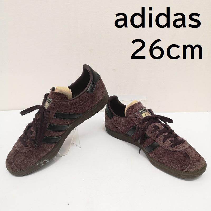 アディダス adidas スニーカー スニーカー ID2081 STATE SERIES OR lzf50 シャドウマルーン コアブラック スエード スニーカー 26.0cm えんじ / ワインレッド / dark red メンズ USED 古着 中古 50164125