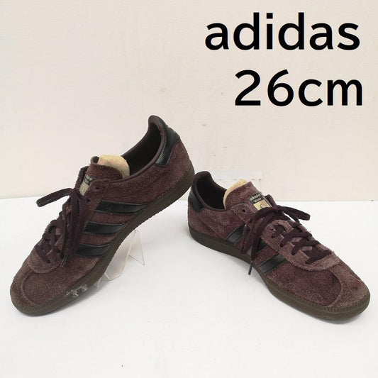 アディダス adidas スニーカー スニーカー ID2081 STATE SERIES OR lzf50 シャドウマルーン コアブラック スエード スニーカー 26.0cm えんじ / ワインレッド / dark red メンズ USED 古着 中古 50164125