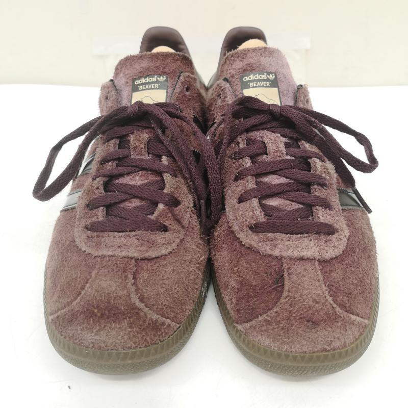 アディダス adidas スニーカー スニーカー ID2081 STATE SERIES OR lzf50 シャドウマルーン コアブラック スエード スニーカー 26.0cm えんじ / ワインレッド / dark red メンズ USED 古着 中古 50164125