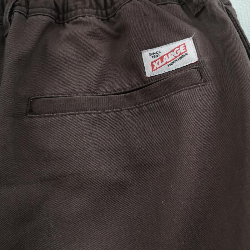 エクストララージ XLARGE パンツ ワークパンツ、ペインターパンツ ウエスト ゴム 仕様 チノ ツイル素材 ワーク パンツ S えんじ / ワインレッド / dark red メンズ USED 古着 中古 50164128