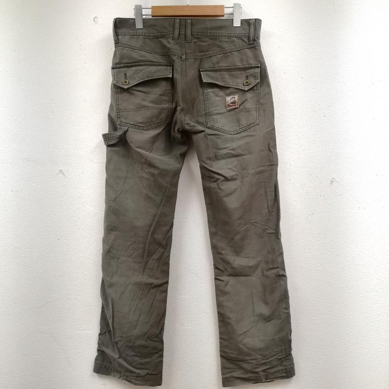 カーハート Carhartt パンツ ワークパンツ、ペインターパンツ ベイカーポケット ハンマーループ スクエアロゴ ペインター パンツ 30インチ カーキ / カーキ / khaki メンズ USED 古着 中古 50164130