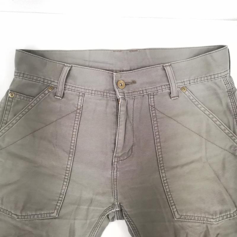 カーハート Carhartt パンツ ワークパンツ、ペインターパンツ ベイカーポケット ハンマーループ スクエアロゴ ペインター パンツ 30インチ カーキ / カーキ / khaki メンズ USED 古着 中古 50164130