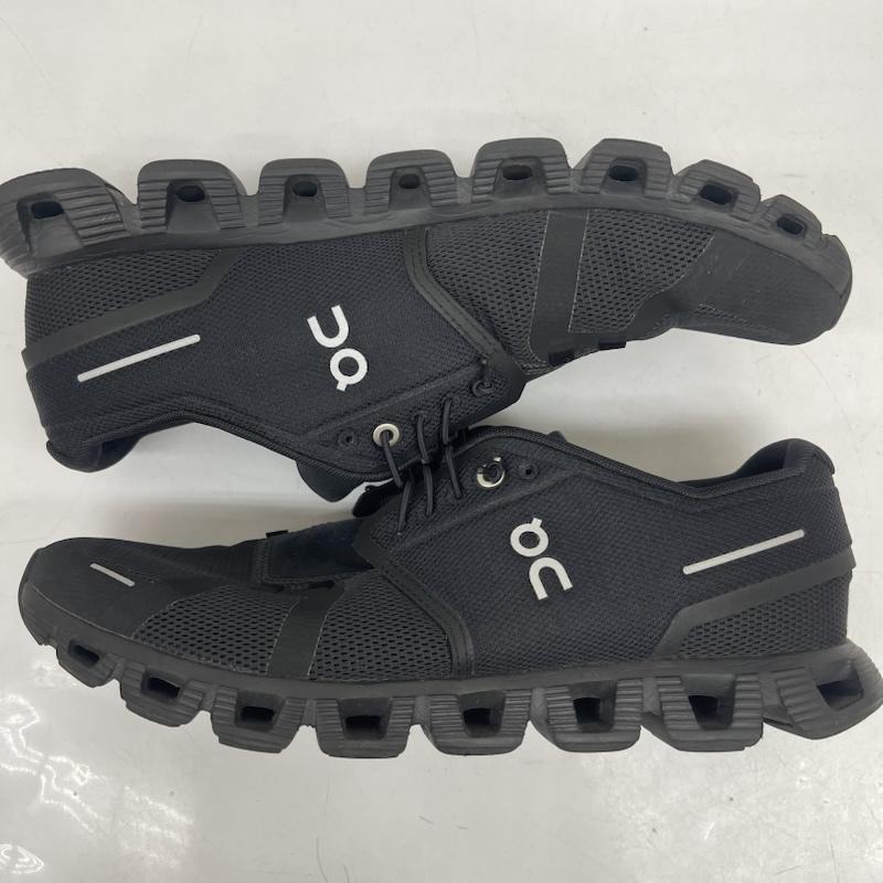 オン ON スニーカー スニーカー 59.98986 Cloud 5 All Black クラウド 5 ランニング スニーカー 28.0cm 黒 / ブラック / black メンズ USED 古着 中古 50164133