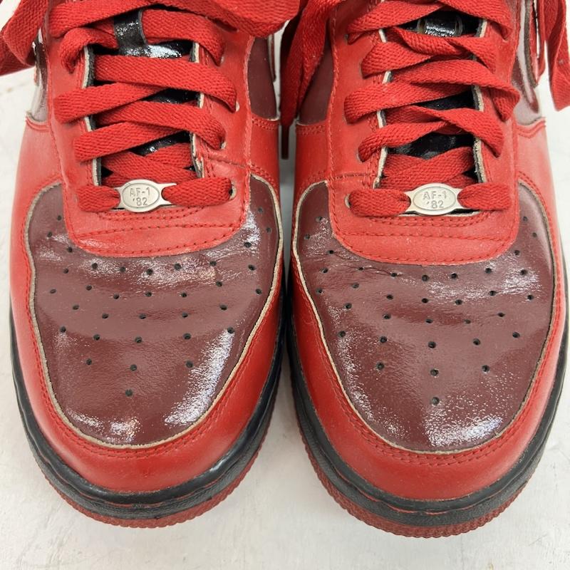 ナイキ NIKE スニーカー スニーカー 2004年 AIR FORCE 1 LEBRON CHAMBER OF FEAR 仇敵 311729-661 28.5cm 赤 / レッド / red メンズ USED 古着 中古 50164138