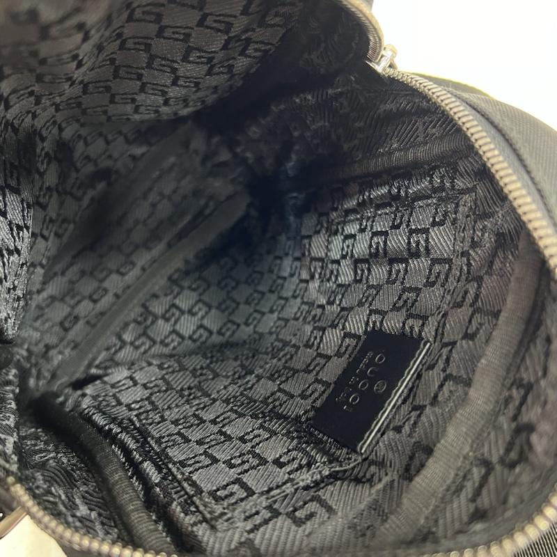 グッチ GUCCI ショルダーバッグ ショルダーバッグ レザー切替 ショルダーバッグ 101680 - 黒 / ブラック / black メンズ USED 古着 中古 50164141