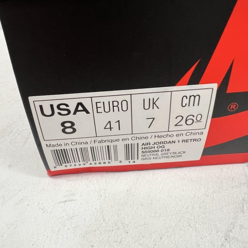 ナイキ NIKE スニーカー スニーカー AIR JORDAN 1 RETRO HIGH OG ハイパークリムゾン 555088-018 26.0cm メンズ USED 古着 中古 50164144