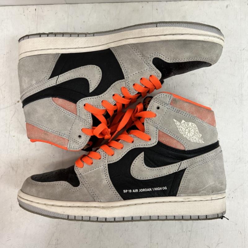 ナイキ NIKE スニーカー スニーカー AIR JORDAN 1 RETRO HIGH OG ハイパークリムゾン 555088-018 26.0cm メンズ USED 古着 中古 50164144