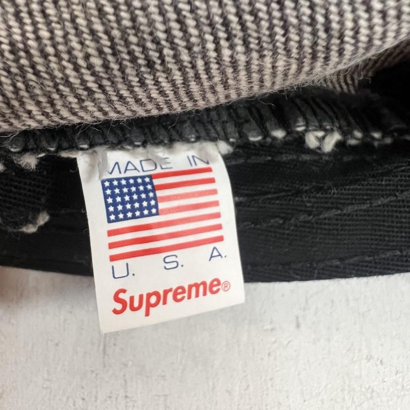 シュプリーム Supreme 帽子 キャップ 18SS Metal Plate Camp Cap メタルプレート ブラックデニム - メンズ USED 古着 中古 50164147