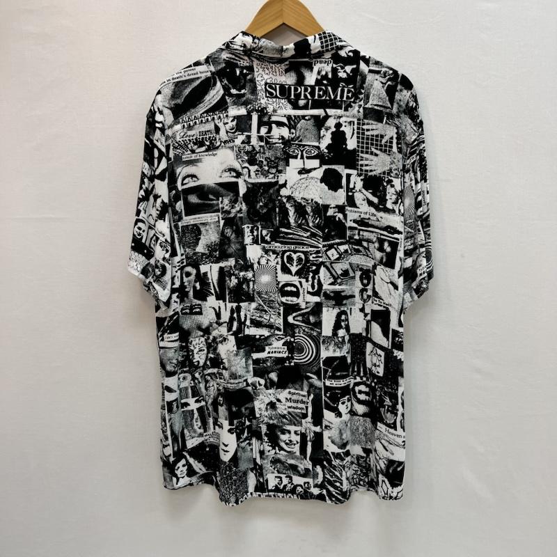 シュプリーム Supreme シャツ、ブラウス 半袖 18SS Vibrations Rayon Shirt 総柄 アロハシャツ XL 黒 / ブラック / black メンズ USED 古着 中古 50164148