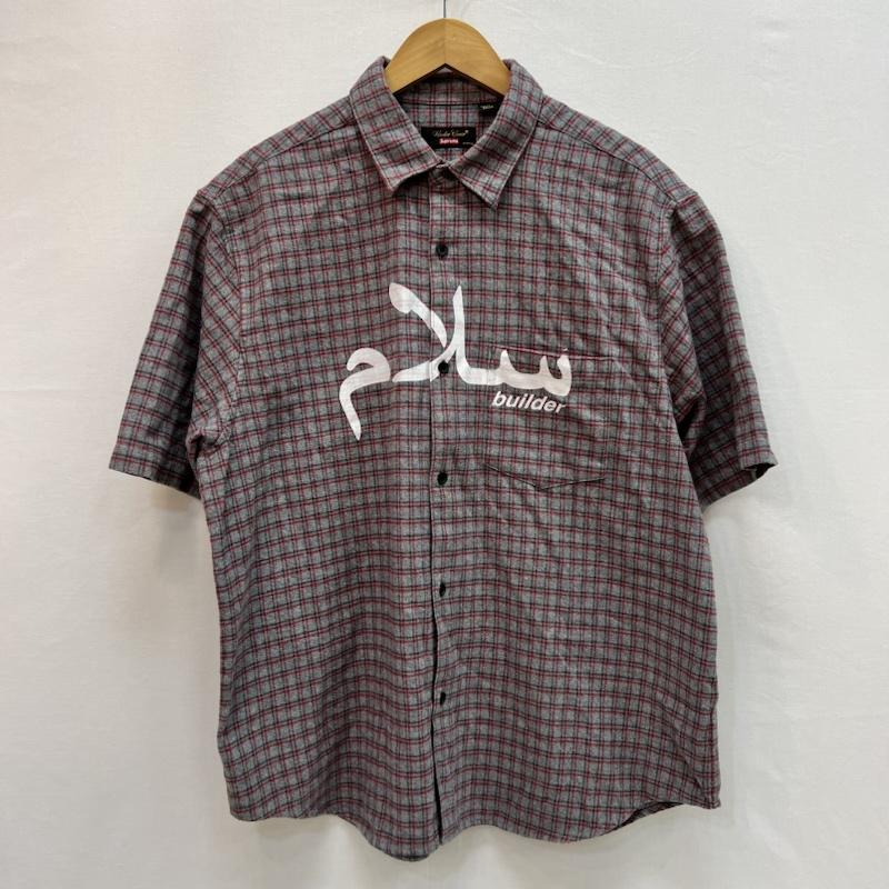 シュプリーム Supreme シャツ、ブラウス 半袖 23SS UNDERCOVER S/S Flannel Shirt アンダーカバー コラボ M 灰 / グレー / gray メンズ USED 古着 中古 50164151