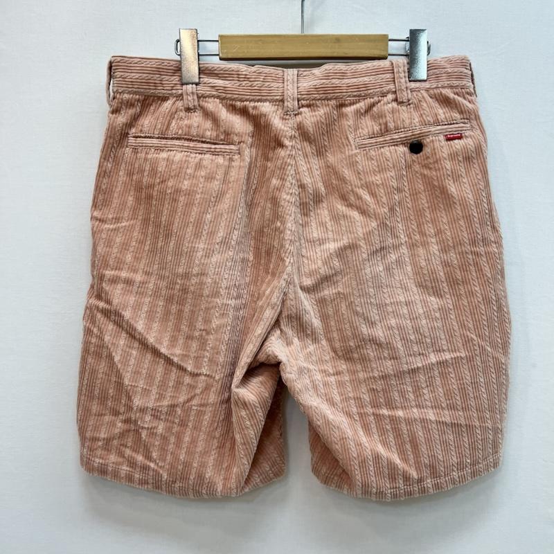 シュプリーム Supreme パンツ ショートパンツ 19ss Rope Corduroy Work Short コーデュロイショーツ 32インチ 桃 / ピンク / pink メンズ USED 古着 中古 50164152