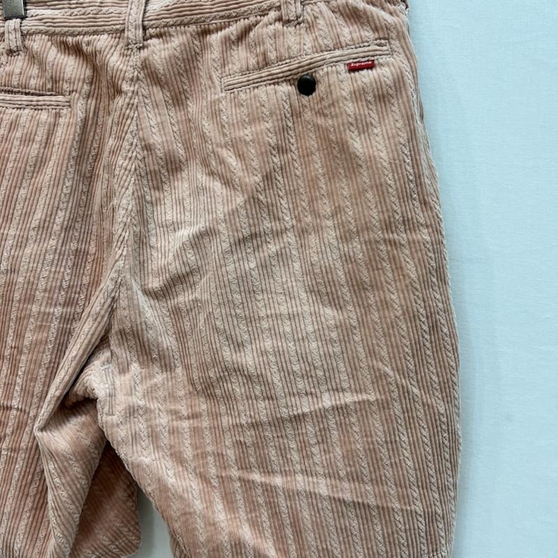 シュプリーム Supreme パンツ ショートパンツ 19ss Rope Corduroy Work Short コーデュロイショーツ 32インチ 桃 / ピンク / pink メンズ USED 古着 中古 50164152