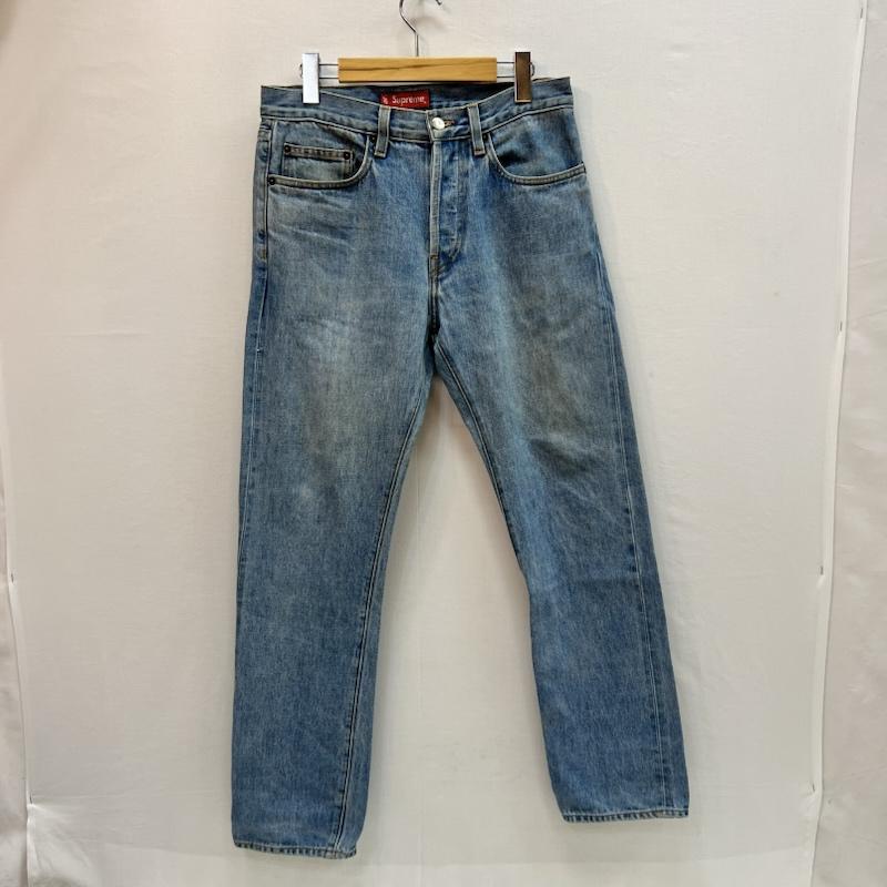シュプリーム Supreme パンツ デニム、ジーンズ USA製 セルビッチ デニムパンツ 30インチ メンズ USED 古着 中古 50164154