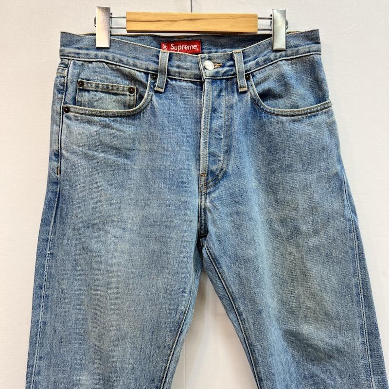 シュプリーム Supreme パンツ デニム、ジーンズ USA製 セルビッチ デニムパンツ 30インチ メンズ USED 古着 中古 50164154