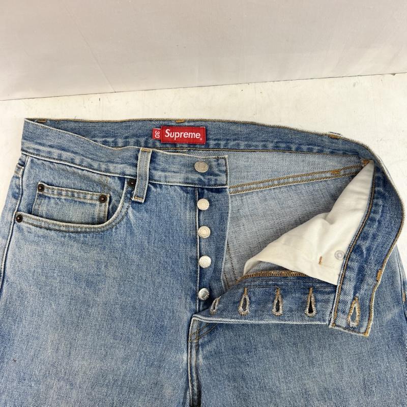シュプリーム Supreme パンツ デニム、ジーンズ USA製 セルビッチ デニムパンツ 30インチ メンズ USED 古着 中古 50164154