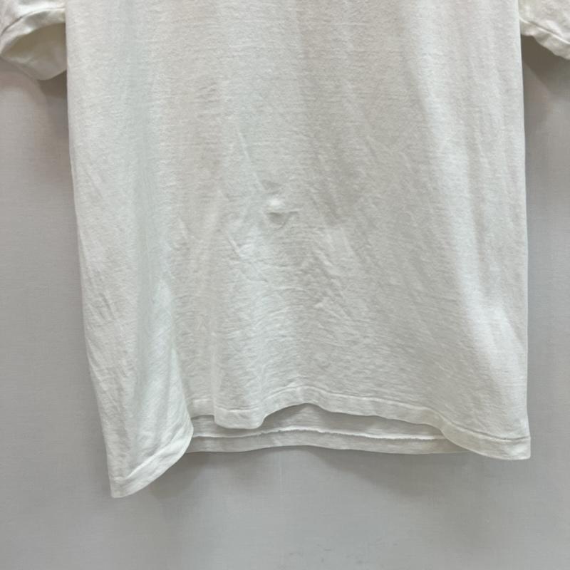 アベイシングエイプ A BATHING APE Tシャツ 半袖 CAPTAIN LOGO TEE ロゴ Tシャツ M 白 / ホワイト / white メンズ USED 古着 中古 50164156