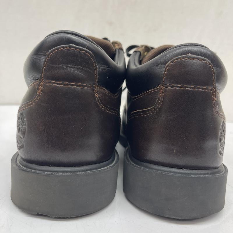 ティンバーランド Timberland ブーツ ショートブーツ TB0A6EU1W01 BASIC SINGLE MOC TOE OX WP デッキ シューズ 25.0cm 茶 / ブラウン / brown メンズ USED 古着 中古 50164157