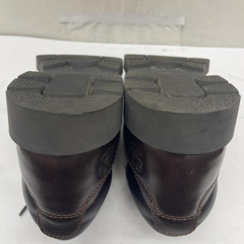 ティンバーランド Timberland ブーツ ショートブーツ TB0A6EU1W01 BASIC SINGLE MOC TOE OX WP デッキ シューズ 25.0cm 茶 / ブラウン / brown メンズ USED 古着 中古 50164157