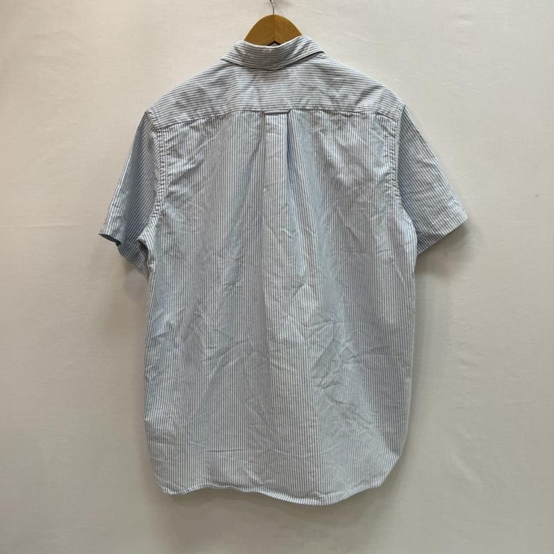 ステューシー STUSSY シャツ、ブラウス 半袖 USA製 ストライプ ボタンダウン プルオーバー シャツ M メンズ USED 古着 中古 50164158