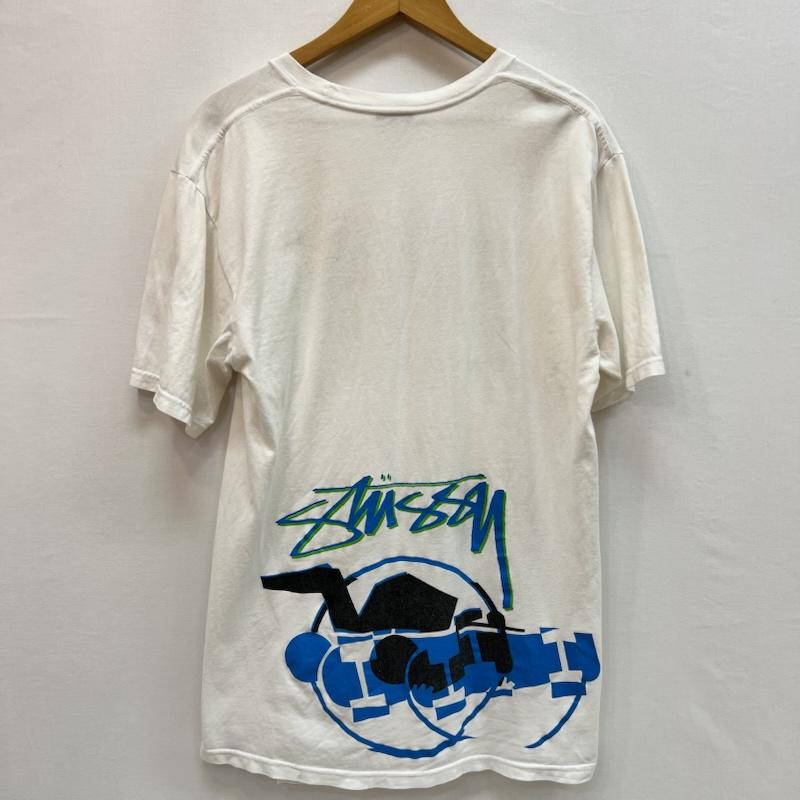 ステューシー STUSSY Tシャツ 半袖 × FPAR コラボ Tシャツ M 白 / ホワイト / white メンズ USED 古着 中古 50164162