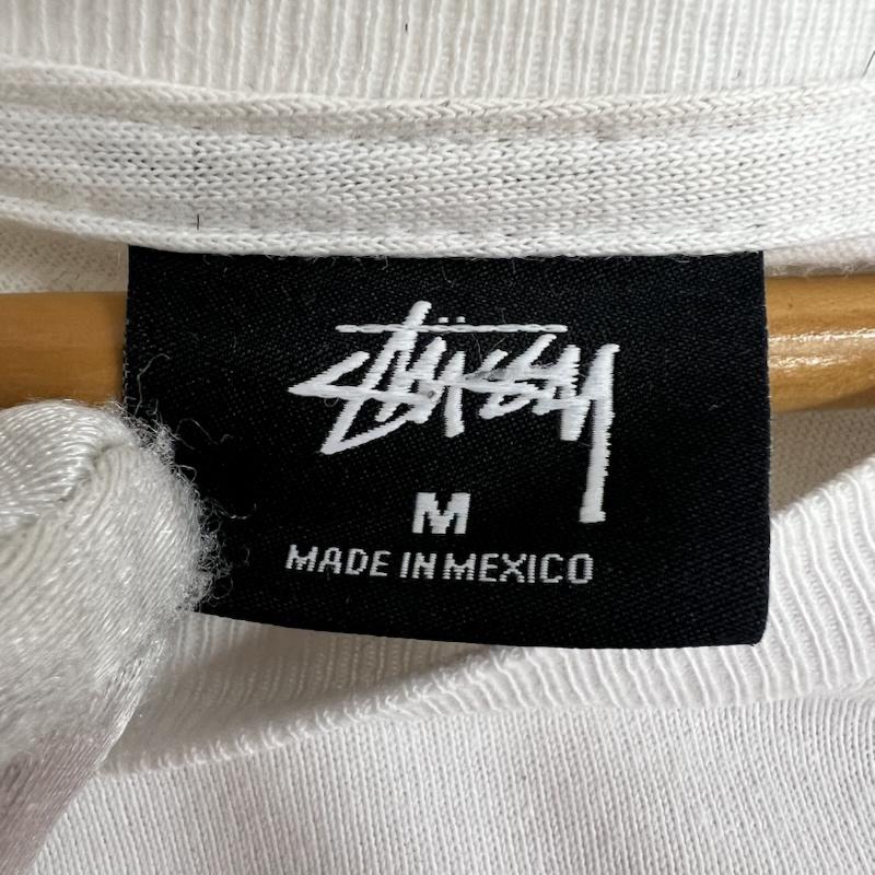 ステューシー STUSSY Tシャツ 半袖 × FPAR コラボ Tシャツ M 白 / ホワイト / white メンズ USED 古着 中古 50164162
