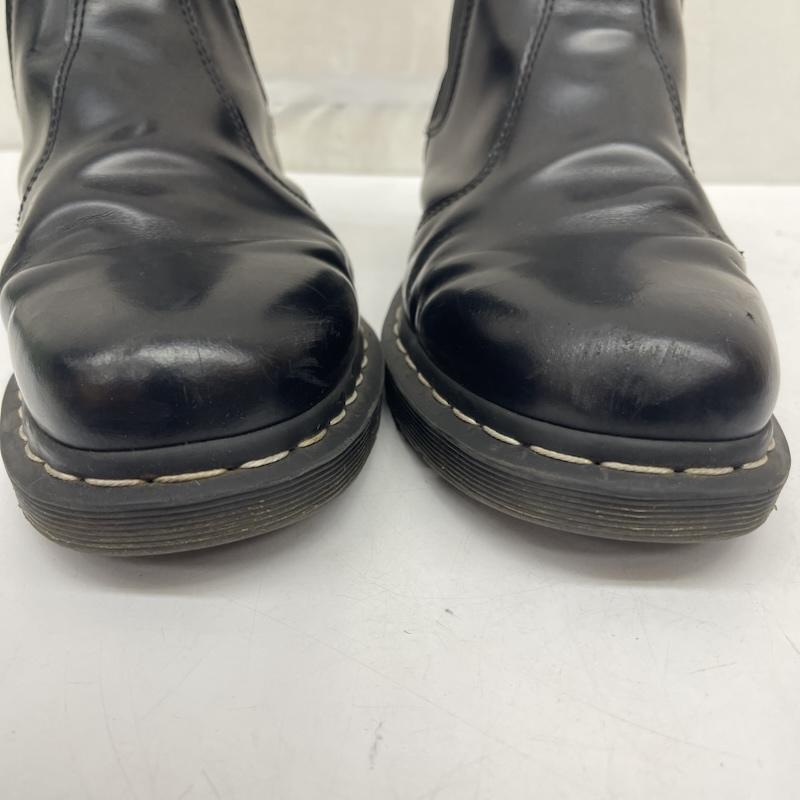 ドクターマーチン Dr.Martens ブーツ 一般 2976 ws aw006 WHITE STITCH LEATHER CHELSEA BOOTS サイドゴア ブーツ US：7 黒 / ブラック / black メンズ USED 古着 中古 50164163