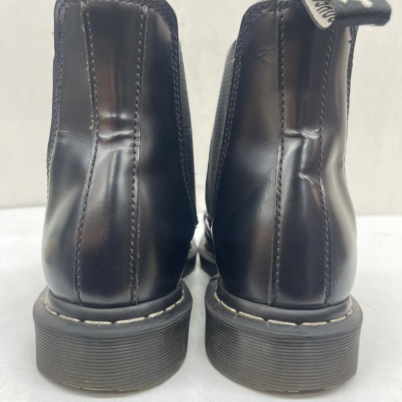 ドクターマーチン Dr.Martens ブーツ 一般 2976 ws aw006 WHITE STITCH LEATHER CHELSEA BOOTS サイドゴア ブーツ US：7 黒 / ブラック / black メンズ USED 古着 中古 50164163