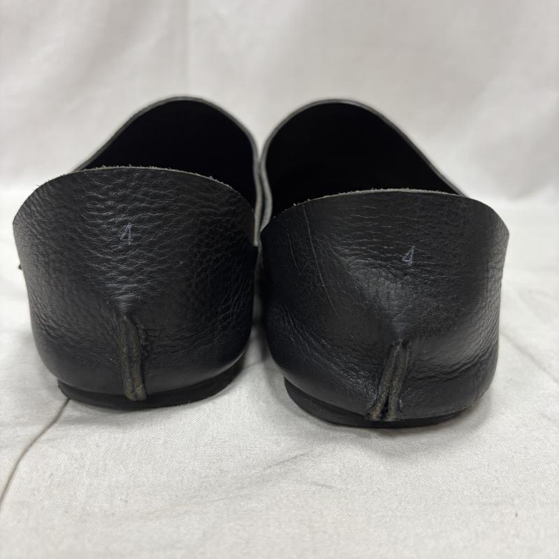 古着 USED スリッポン スリッポン AUTTAA アウッタ Room Shoes レザースリッポンシューズ ブラック - 無地 黒 / ブラック / black メンズ USED 古着 中古 50164164