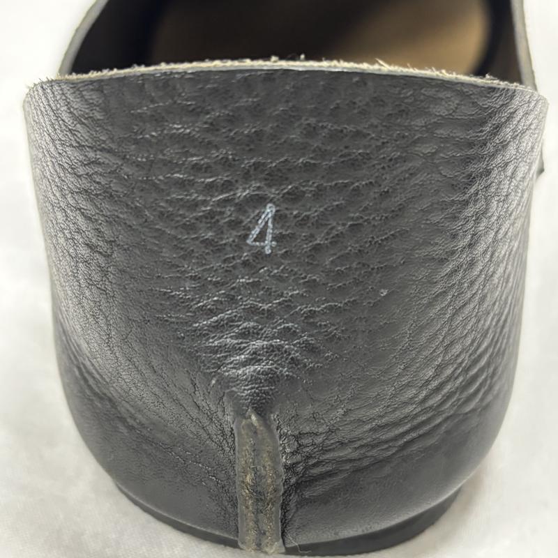 古着 USED スリッポン スリッポン AUTTAA アウッタ Room Shoes レザースリッポンシューズ ブラック - 無地 黒 / ブラック / black メンズ USED 古着 中古 50164164