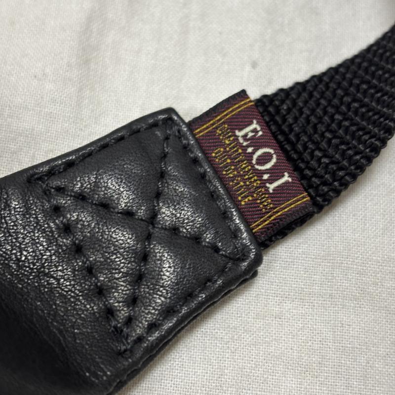 ミスターオリーブ MR.OLIVE ウエストバッグ ウエストバッグ スモールボディバッグ レザー インパーマレザー ブラック ショルダーバッグ 鞄 本革 撥水 - 無地 黒 / ブラック / black メンズ USED 古着 中古 50164166