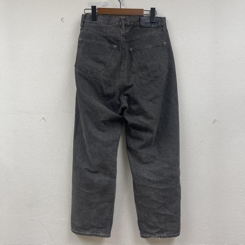 ハフ HUF パンツ デニム、ジーンズ ワイド ブラック テーパード バギー デニム パンツ 28インチ 黒 / ブラック / black メンズ USED 古着 中古 50164176