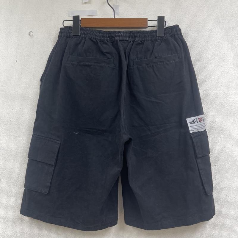 古着 USED パンツ ショートパンツ 9090 ミリタリー カーゴ ショート パンツ ショーツ L 黒 / ブラック / black メンズ USED 古着 中古 50164177
