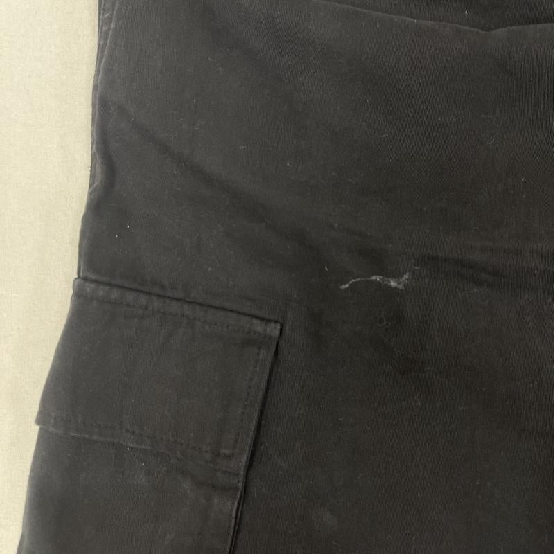 古着 USED パンツ ショートパンツ 9090 ミリタリー カーゴ ショート パンツ ショーツ L 黒 / ブラック / black メンズ USED 古着 中古 50164177