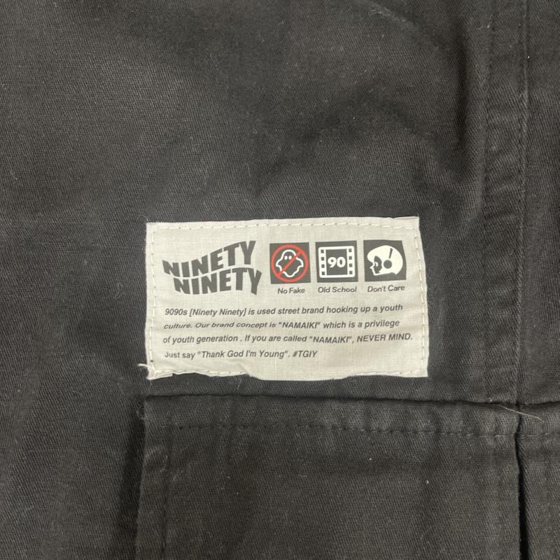 古着 USED パンツ ショートパンツ 9090 ミリタリー カーゴ ショート パンツ ショーツ L 黒 / ブラック / black メンズ USED 古着 中古 50164177