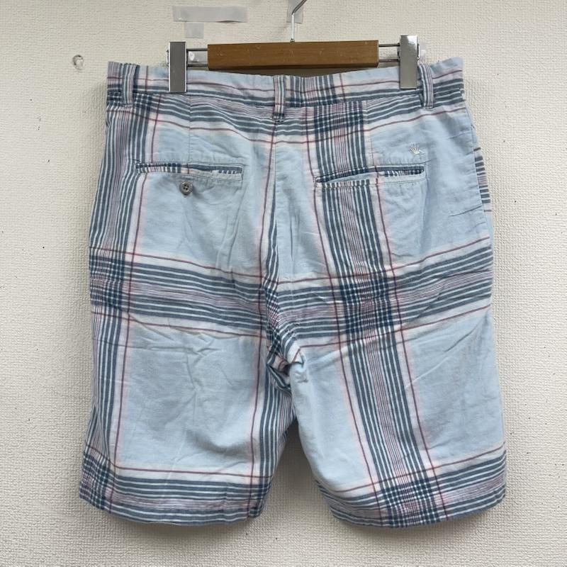 ステューシー STUSSY パンツ ショートパンツ チェック柄 ショート パンツ ハーフ パンツ 32 水色 / ライトブルー / メンズ USED 古着 中古 50164178